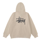 Stussy Hoodie Zip Cardigan Hooded Sweater