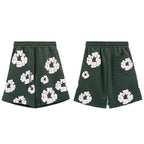 Denim Tears Shorts Puff Print Casual Shorts