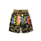 Bathing Ape Shorts Camouflage Shorts Men's and Women's Men's Beach Shorts Middle Pants