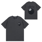 Stussy T-Shirts Casual Versatile Loose T-Shirts Couple
