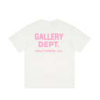 Gallery Dept T-shitrs Letter Print Short-Sleeve plus Size for Men and Women