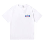 Rhude T-shirt Micro Logo Letter Badge Printed Short Sleeve T-shirt