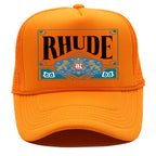Rhude Hat Shade Mesh Cap Casual Baseball Cap Couple