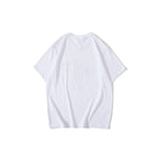 Bathing Ape T-Shirt Summer Casual Loose Large Size Short Sleeve Cartoon Letter Little Monkey T-shirt