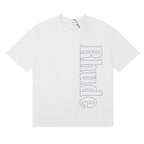 Rhude T-shirt Micro Label Letter Skull Print Short Sleeve T-shirt