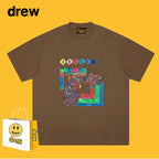 Drew T-shirts Graffiti Printing T-shirt