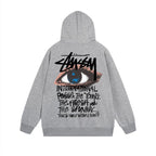 Stussy Hoodie Zip Cardigan Hooded Sweater