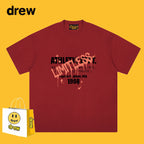 Drew T-shirts Smiley Face Short Sleeve T-shirt