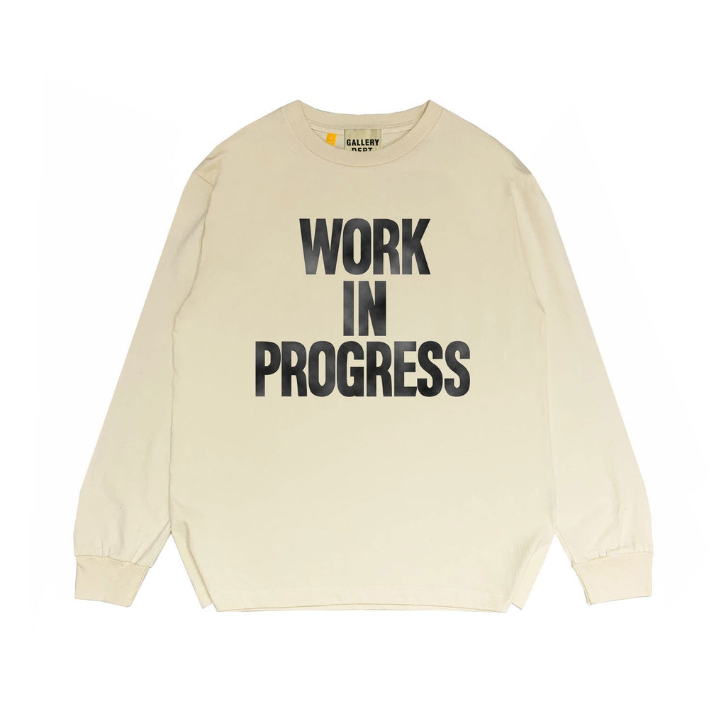 Gallery Dept Long Sleeved Shirt Fashion Brand Long Sleeve Long-Sleeved T-shirt Blouse
