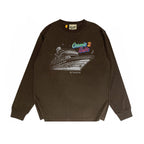 Gallery Dept Long Sleeved Shirt Fashion Brand Long Sleeve Long-Sleeved T-shirt Blouse