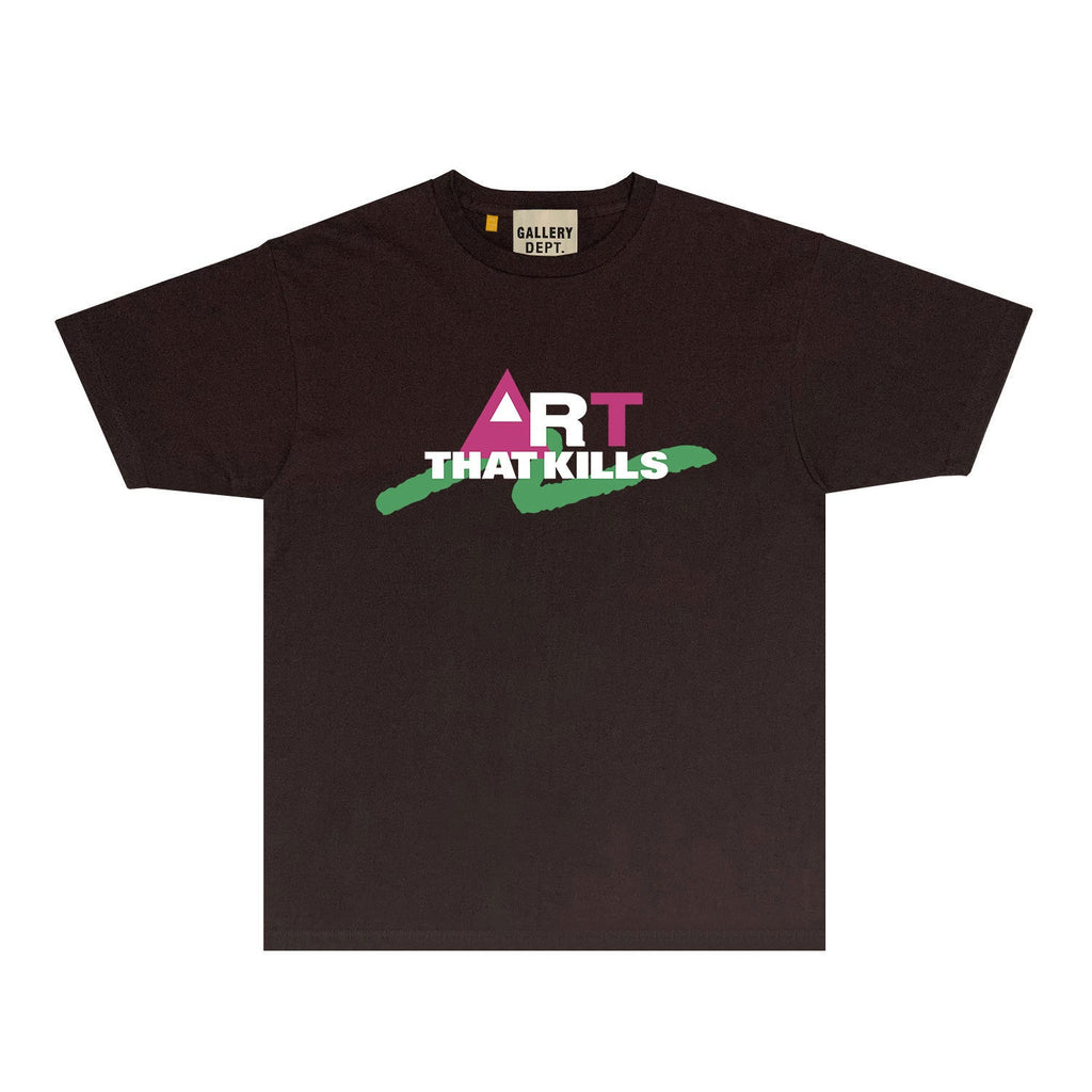 Gallery Dept T Shirts Fashion Brand Tee Shirt Short Sleeve T-shirt Blouse