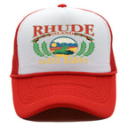 Rhude Hat Couple Sun Hat Fashion Casual Baseball Cap
