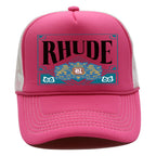 Rhude Hat Shade Mesh Cap Casual Baseball Cap Couple