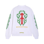 Chrome Heart T Shirts Rose Cross Vine Sword Long Sleeve