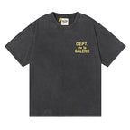 Gallery Dept T-shitrs Retro Washed Distressed Short Sleeve