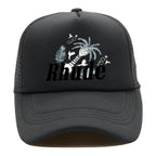 Rhude Hat Fashion Net Cap Hip Hop Baseball Cap