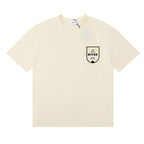 Rhude T-shirt Ski Theme Letter Print Short Sleeve T-shirt