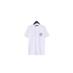 Chrome Heart T Shirts Sanskrit Cross Print Loose Short Sleeve T-Shirt