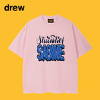 Drew T-shirts Smiley Letter Printed T-shirt