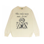 Gallery Dept Long Sleeved Shirt Fashion Brand Long Sleeve Long-Sleeved T-shirt Blouse