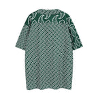 Rhude T-shirt Family Totem Casual Short Sleeve Shirt, Shorts