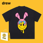 Drew T-shirts Smiley T-shirt Rabbit Print