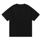 Rhude T-shirt gradual change color bird print short sleeve T-shirt