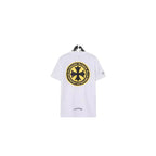 Chrome Heart T Shirts Sanskrit Large Logo Cross Print Short Sleeve T-Shirt