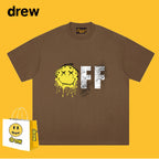 Drew T-shirts Short-Sleeved T-shirt Smiley Face