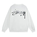 Stussy Sweatshirts Crew Neck Fleece Sweater