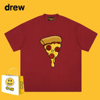 Drew T-shirts Pizza Smiley T-shirt