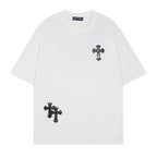 Chrome Heart T Shirts T-Shirt Short Sleeve Cross
