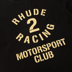 Rhude T-shirt Racing Club Alphabet Slogan Printed Short Sleeve T-shirt