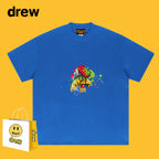 Drew T-shirts Loose Graffiti Printing