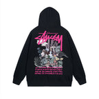 Stussy Hoodie Zip Cardigan Hooded Sweater