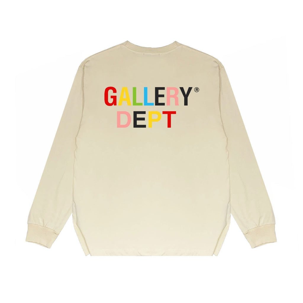 Gallery Dept Long Sleeved Shirt Fashion Brand Long Sleeve Long-Sleeved T-shirt Blouse