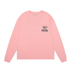 Gallery Dept Long Sleeve Shirt Alphabet Slogan Pocket Long Sleeve T-Shirt Bottom Shirt