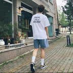 Gallery Dept T-Shirt Alphabet Slogan Short Sleeve T-Shirt