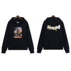 Denim Tears Hoodie oil painting alphabet print hoodie sweater
