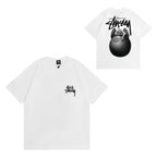 Stussy T-Shirts Casual Versatile Loose T-Shirts Couple