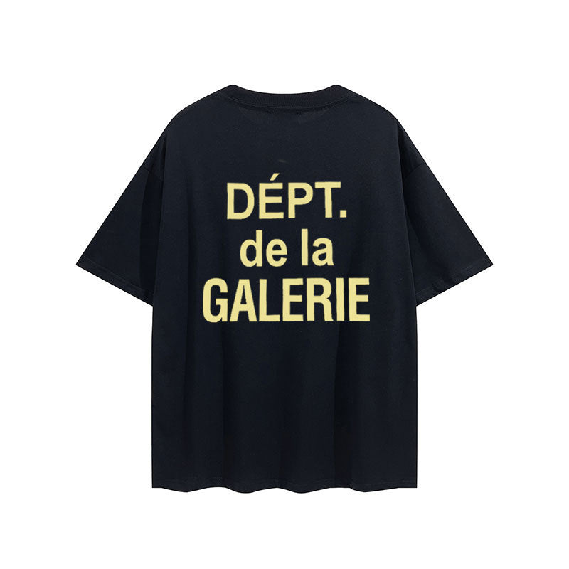 Gallery Dept T-shitrs Vintage Printed Summer plus Size Men and Women Short Sleeve
