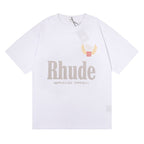 Rhude T-shirt Letter Print Short Sleeve T-shirt
