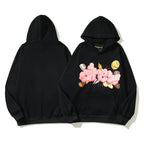 Drew House Hoodie Unisex Loose Casual Fleece Hoodie