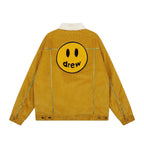 Drew House Jacket Unisex Lapel Fleece Denim Jacket