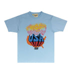 Gallery Dept T Shirts European And American Tee Shirt Short Sleeve T-Shirt Blouse