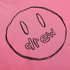 Drew House Sweatshirts Unisex Sketch Smiley Face Crew Neck Sweatshirts