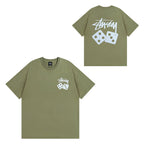 Stussy T-Shirts Casual Versatile Loose T-Shirts Couple