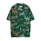 Rhude T-shirt Casual Short Sleeve Shirt