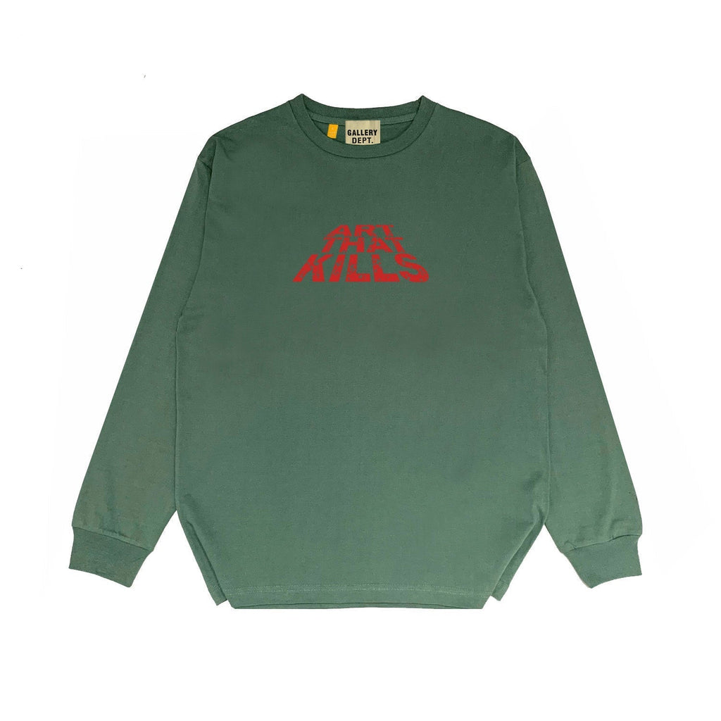 Gallery Dept Long Sleeved Shirt Fashion Brand Long Sleeve Long-Sleeved T-shirt Blouse