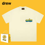 Drew T-shirts Pure Cotton Short Loose